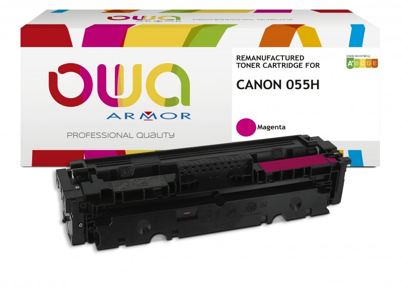 OWA Armor toner kompatibilní s Canon CRG-055H M, 5900st, červená/ magenta - obrázek produktu