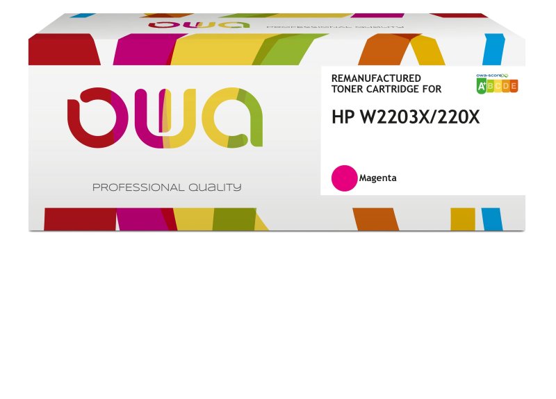 OWA Armor toner kompatibilní s HP W2203X, 220X, 5500st, červená / magenta - obrázek produktu