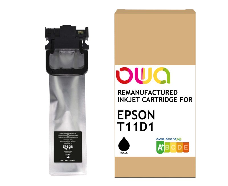 OWA ARMOR ink kompatibilní s EPSON C13T11D140, černá / black - obrázek produktu