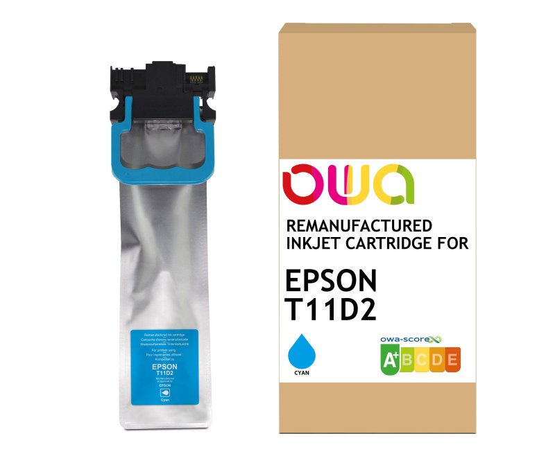 OWA ARMOR ink kompatibilní s Epson C13T11D240, modrá / cyan - obrázek produktu