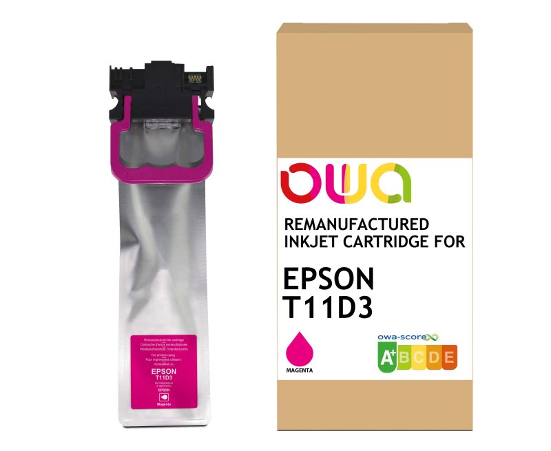 OWA ARMOR ink kompatibilní s Epson C13T11D340, červená / magenta - obrázek produktu