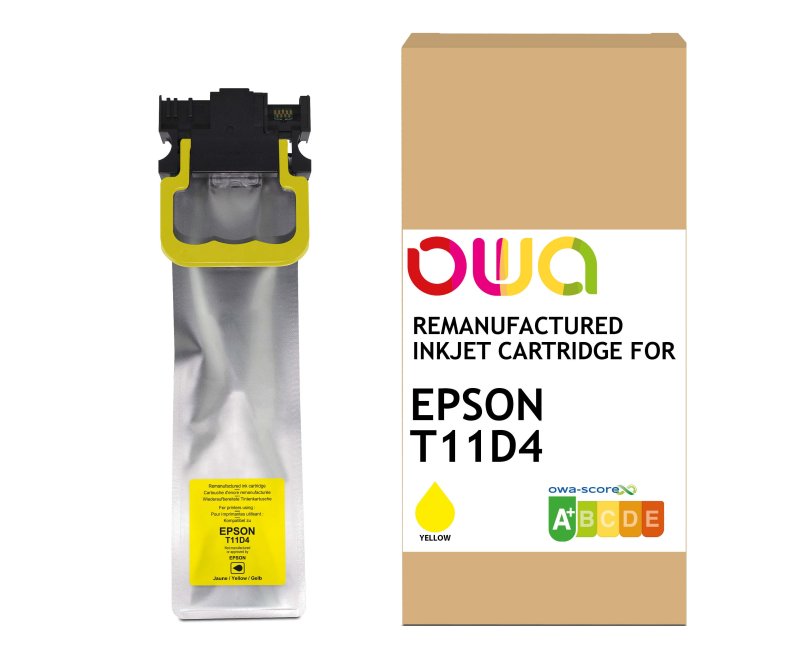 OWA ARMOR ink kompatibilní s Epson C13T11D440, žlutá / Yellow - obrázek produktu