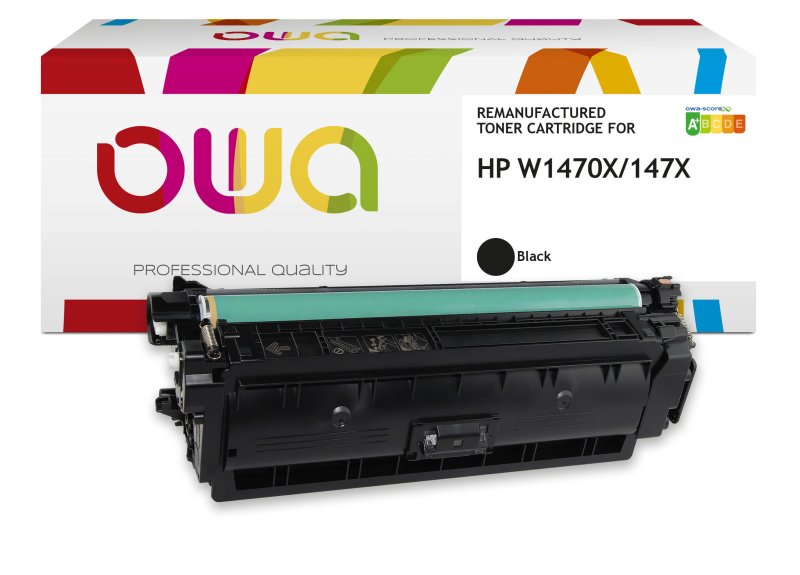 OWA ARMOR toner kompatibilní s HP W1470X, černá / black,25000str. - obrázek produktu