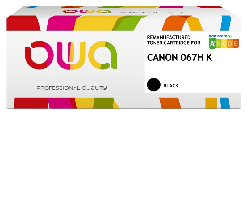 OWA Armor toner kompatibilní s Canon CRG-067H BK, 3130st, černá / black - obrázek produktu
