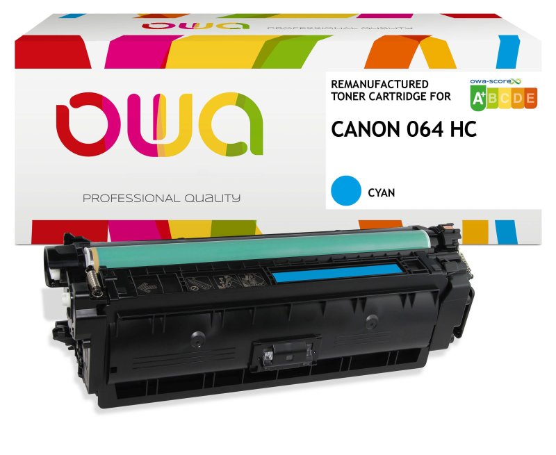 OWA Armor toner kompatibilní s Canon CRG-064H C, 10400st, modrá / cyan - obrázek produktu