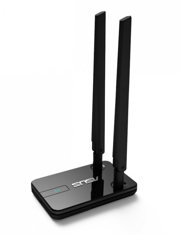 ASUS USB-N14 - wifi USB adapter 300Mb 2x detach.5d - obrázek č. 4