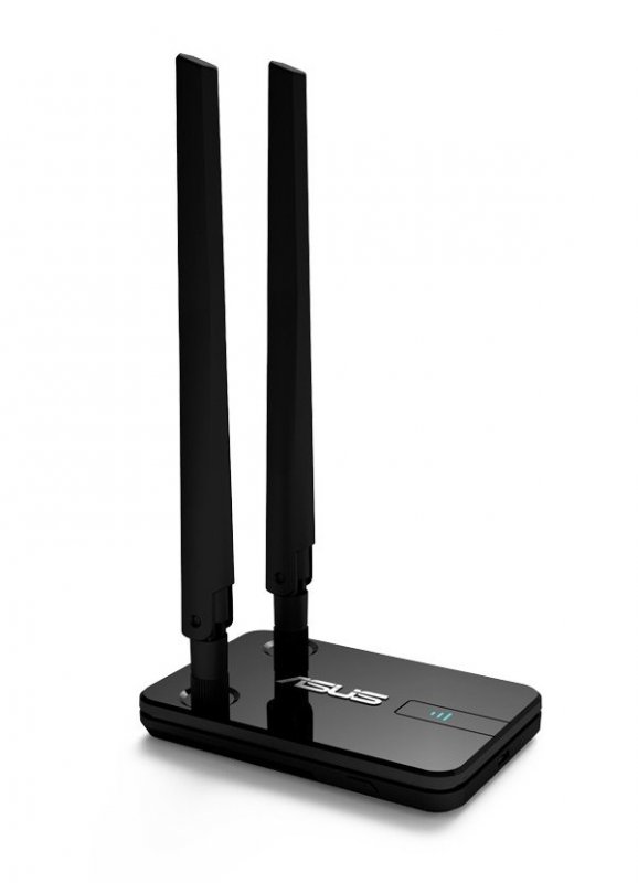 ASUS USB-N14 - wifi USB adapter 300Mb 2x detach.5d - obrázek č. 6