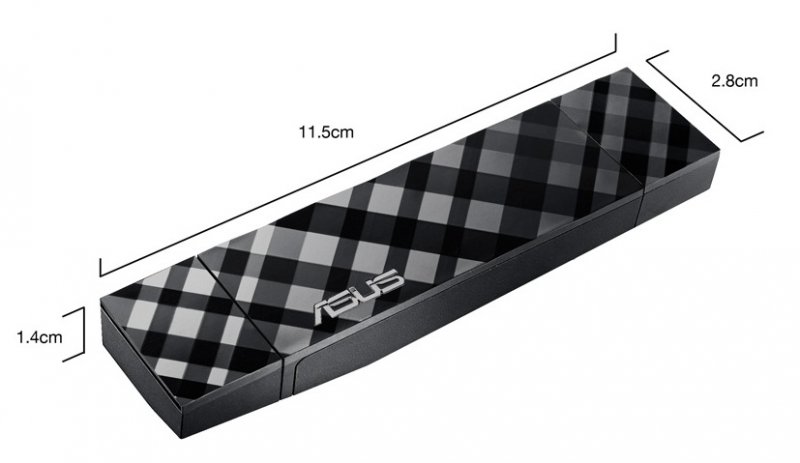 ASUS USB-AC56 DualBand Wireless-AC1300 USB 3.0 - obrázek č. 4