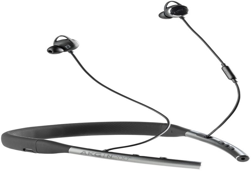 AKG N200NC Bezdrátové sluchátka, černé - obrázek č. 1