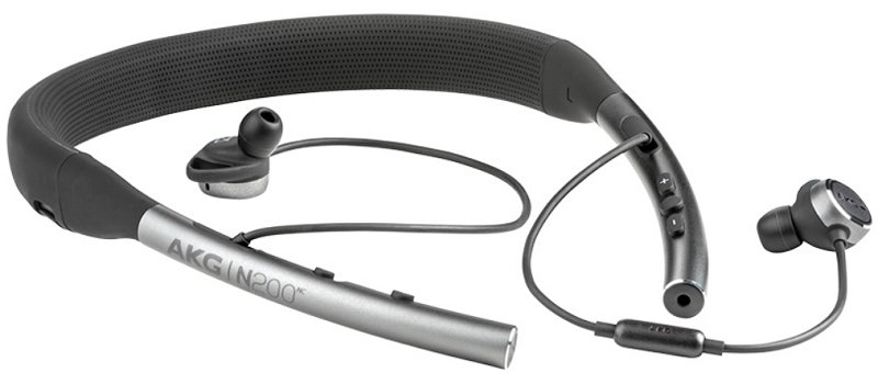 AKG N200NC Bezdrátové sluchátka, černé - obrázek produktu