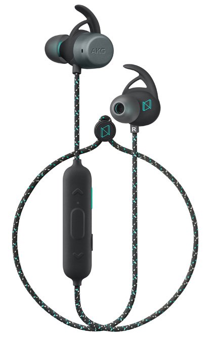 AKG N200A Bezdrátové sluchátka, černé - obrázek produktu