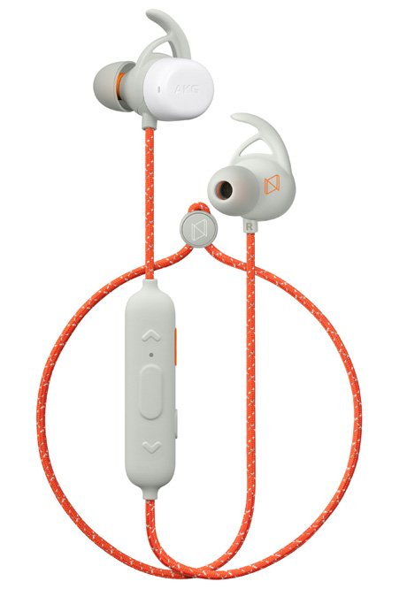AKG N200A Bezdrátové sluchátka, oranžové - obrázek produktu