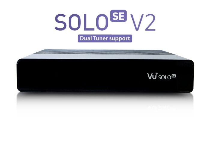 Vu+ Solo SE V2 černý( 1x Dual DVB-T2/ T/ C) - obrázek produktu