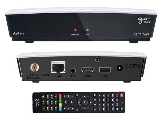 GoSAT GS-7010 HDi Skylink Ready - obrázek produktu