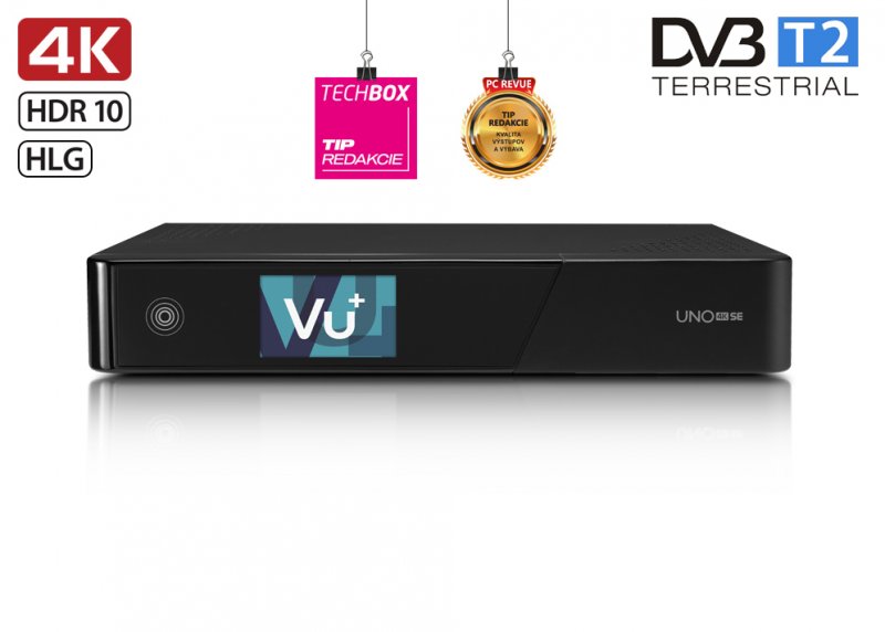 VU+ UNO 4K SE (1x MTSIF Dual DVB-T2) - obrázek produktu
