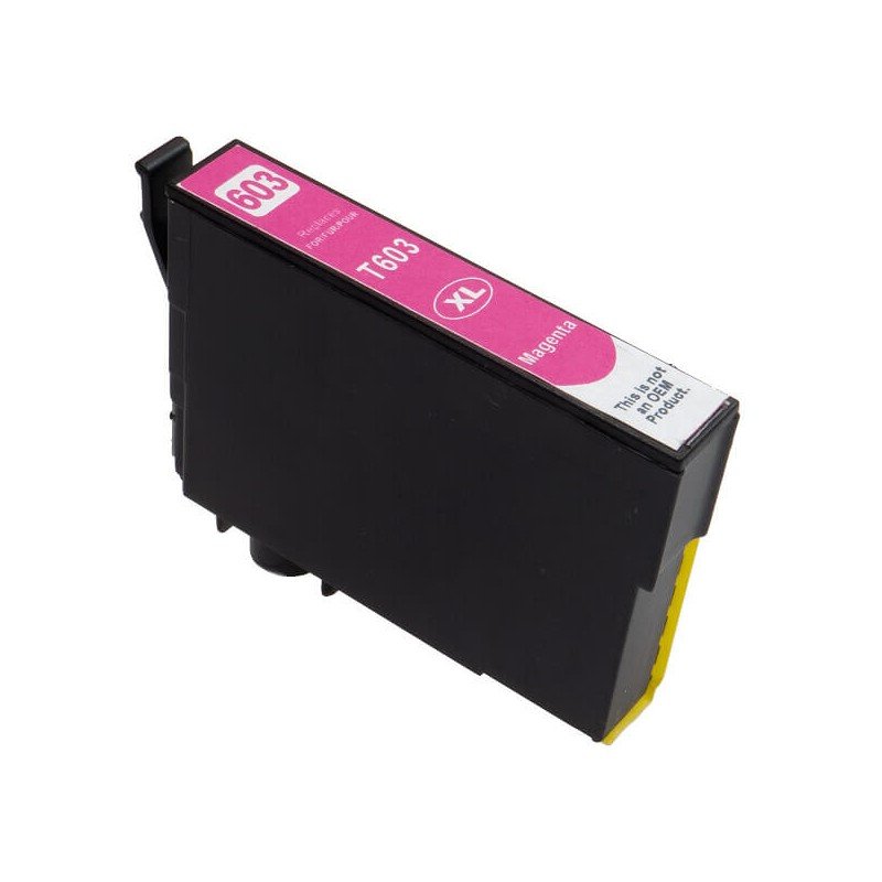 Cartridge kompatibilní s Epson 603XL, C13T03A34010, magenta purpurová T603 - obrázek produktu