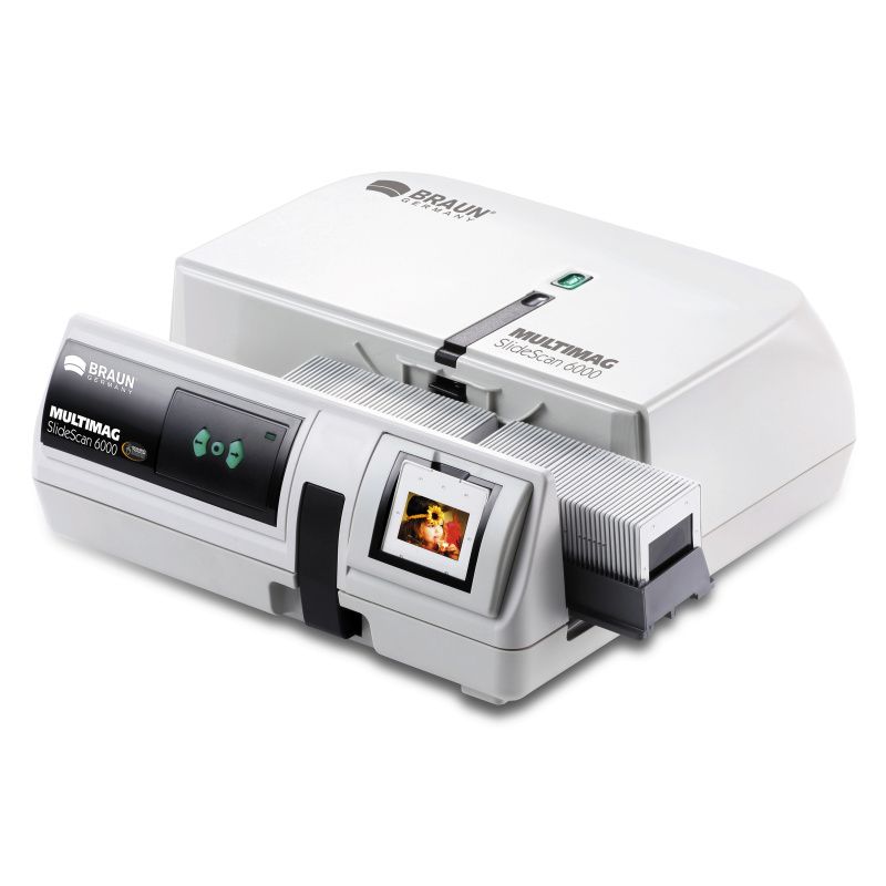 Braun MultimagSlideScan 6000 skener pro diapozitivy v zásobnících - obrázek produktu