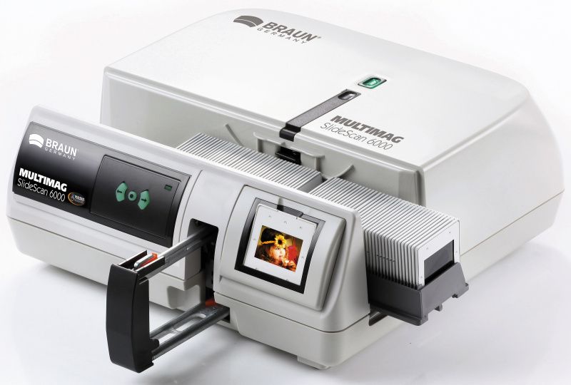 Braun MultimagSlideScan 6000 skener pro diapozitivy v zásobnících - obrázek č. 1