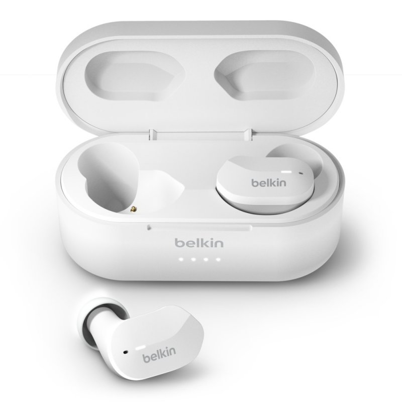 BELKIN SOUNDFORM™ True Wireless Earbuds, bílé - obrázek produktu