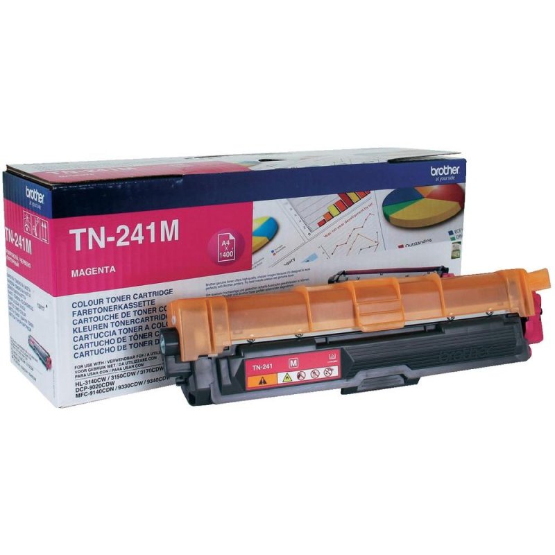 Brother TN-241M, toner magenta, 1 400 str. Rozbaleno, nepouzito - obrázek produktu