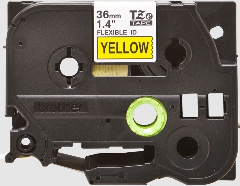 TZE-FX661, žlutá /  černá, 36mm - obrázek č. 1