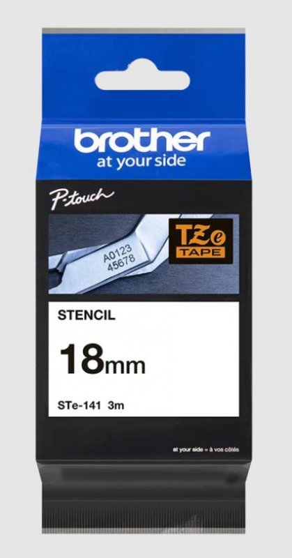 Brother - STE-141 kazeta s páskou stencil 18 mm - obrázek č. 2