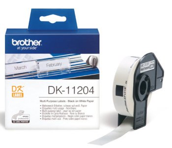 DK-11204 (papírové /  univerzální štítek - 400 ks) - obrázek produktu