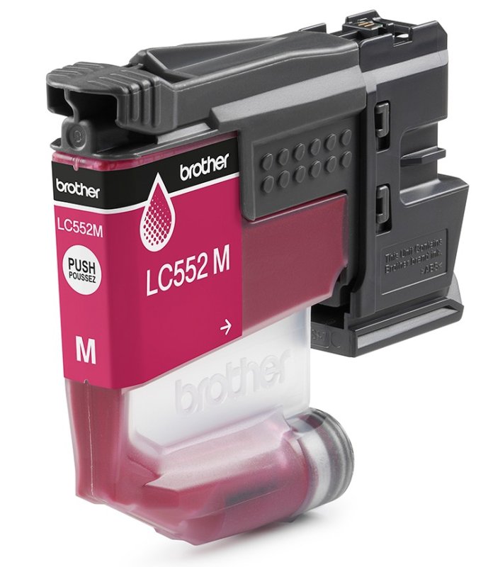 Brother LC-552M - inkoust purpurový - obrázek č. 1