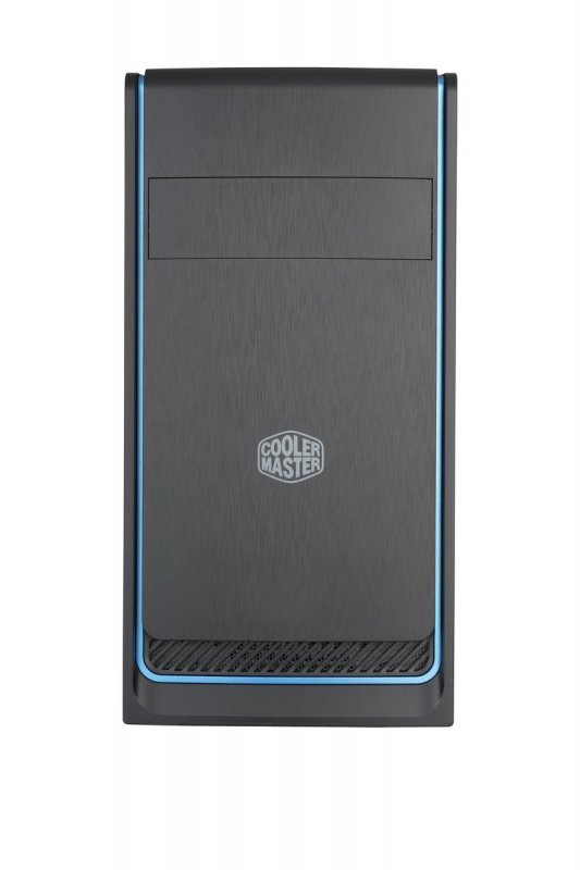 case Cooler Master MasterBox E300L, modrý rámeček, Micro-ATX, 2x USB 3.0, bez zdroje - obrázek č. 4