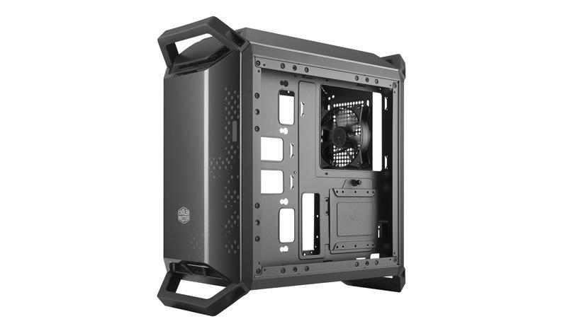 case Cooler Master MasterBox Q300P, Micro-ATX, Mini-ITX, USB3.0, bez zdroje, černý - obrázek č. 7