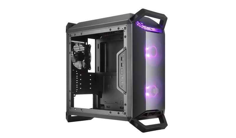 case Cooler Master MasterBox Q300P, Micro-ATX, Mini-ITX, USB3.0, bez zdroje, černý - obrázek č. 2