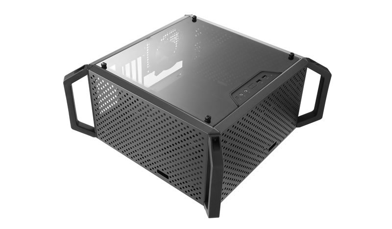 case Cooler Master MasterBox Q300P, Micro-ATX, Mini-ITX, USB3.0, bez zdroje, černý - obrázek č. 8