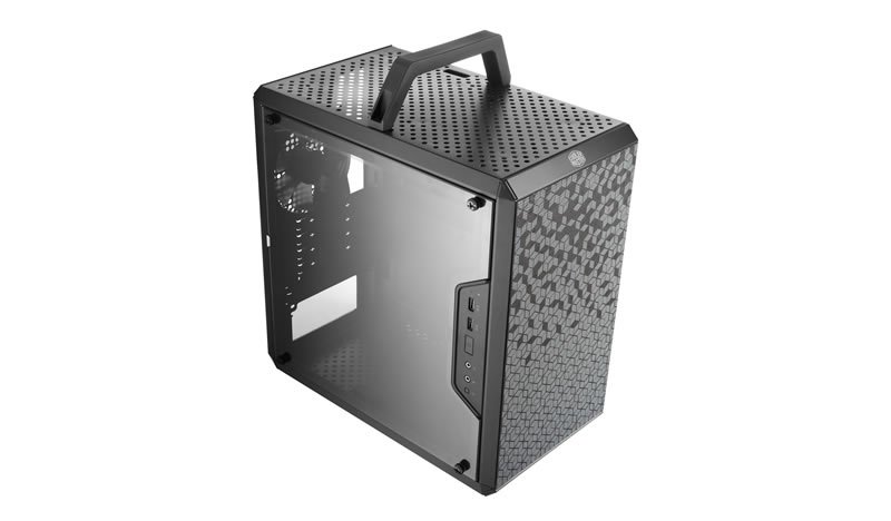 case Cooler Master MasterBox Q300L, Micro-ATX, Mini-ITX, USB3.0, bez zdroje, černý - obrázek č. 6