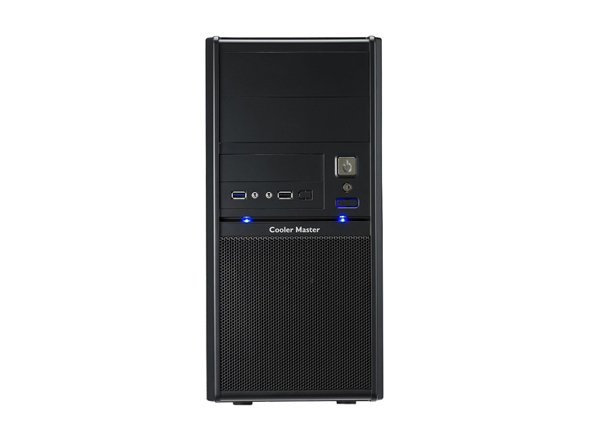 case Cooler Master Elite 342, 1x USB3.0, Micro-ATX/ Mini-ITX, černá, bez zdroje - obrázek č. 1