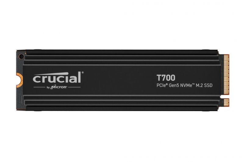 Crucial T700/ heatsink/ 4TB/ SSD/ M.2 NVMe/ Černá/ 5R - obrázek produktu