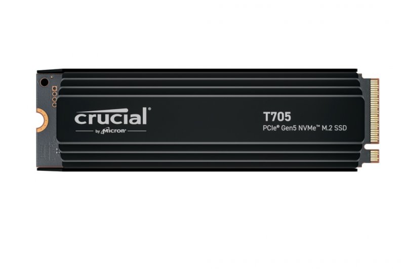 Crucial T705/ 1TB/ SSD/ M.2 NVMe/ Černá/ Heatsink/ 5R - obrázek produktu