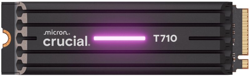 Crucial 1TB T710 SSD s heatsink - obrázek produktu