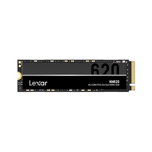 Lexar NM620 / 512GB / SSD / M.2 NVMe / Černá - obrázek produktu