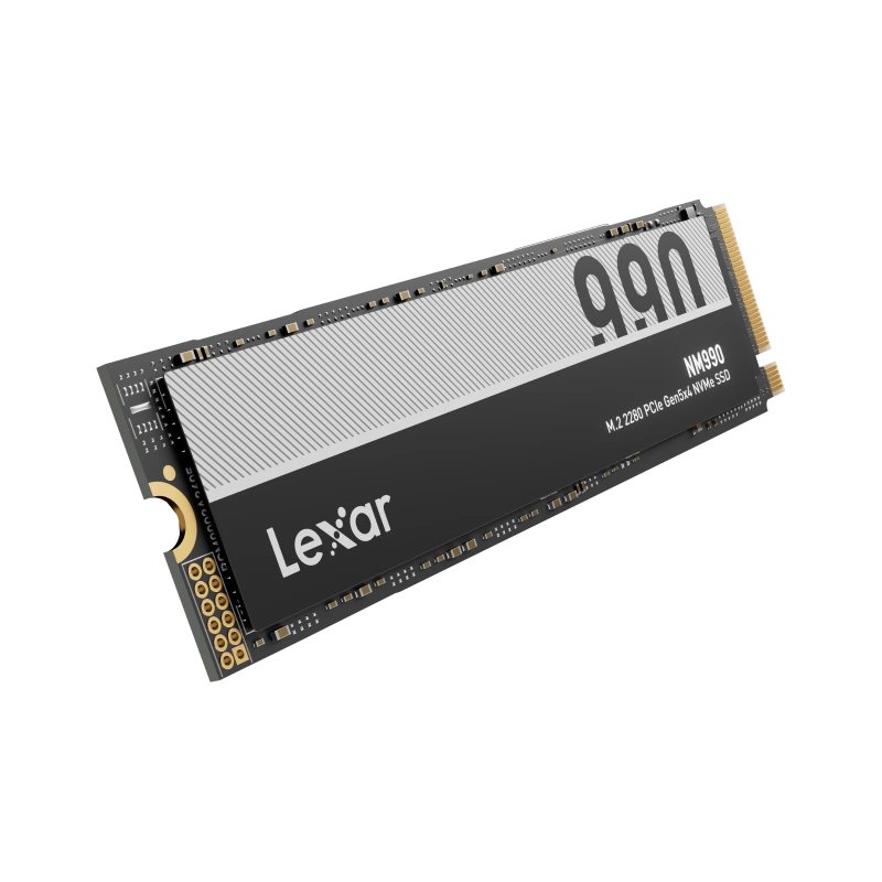 Lexar NM990 / 4TB / SSD / M.2 NVMe / Šedá - obrázek č. 1