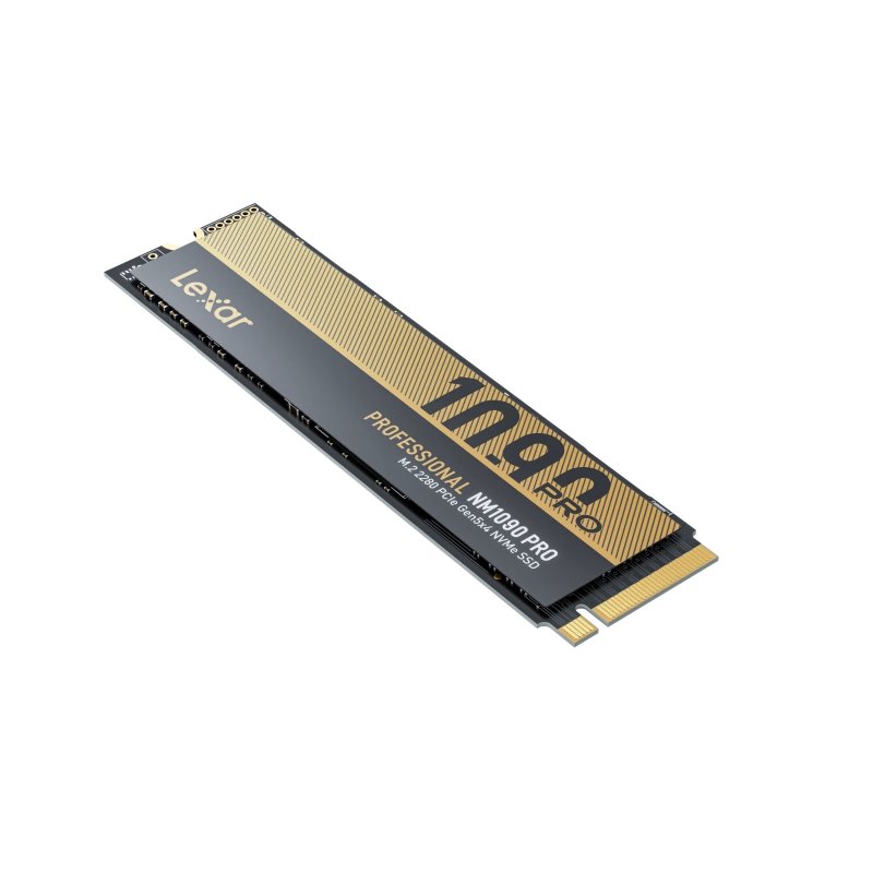 Lexar NM1090 PRO / 4TB / SSD / M.2 NVMe / Zlatá - obrázek č. 2