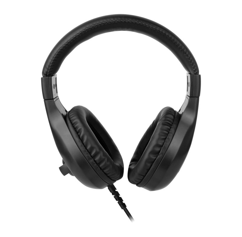 Sluchátka k PC C-TECH MHS-05U, USB černá - obrázek č. 3