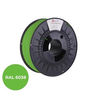 Filament C-TECH PREMIUM LINE, ASA, luminiscenční zelená, RAL6038, 1,75mm, 1kg - obrázek produktu