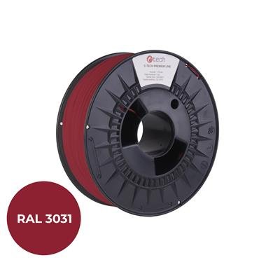 Filament C-TECH PREMIUM LINE, ASA, orientální červená, RAL3031, 1,75mm, 1kg - obrázek produktu