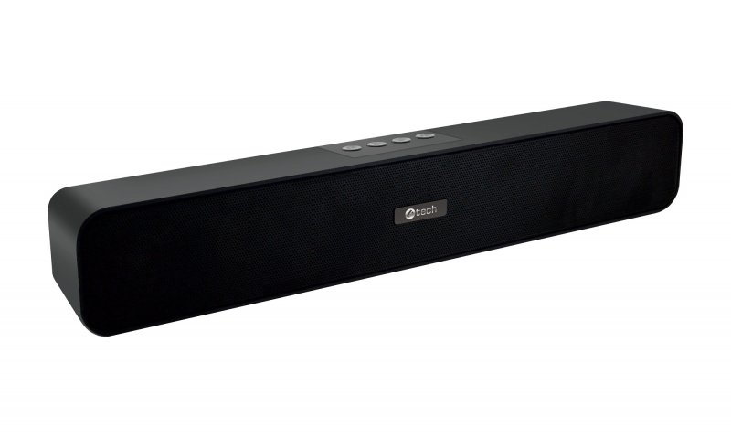 Přenosný soundbar C-TECH SPK-06, 10W, Bluetooth, USB, microSD, rádio, baterie 1200mAh - obrázek produktu