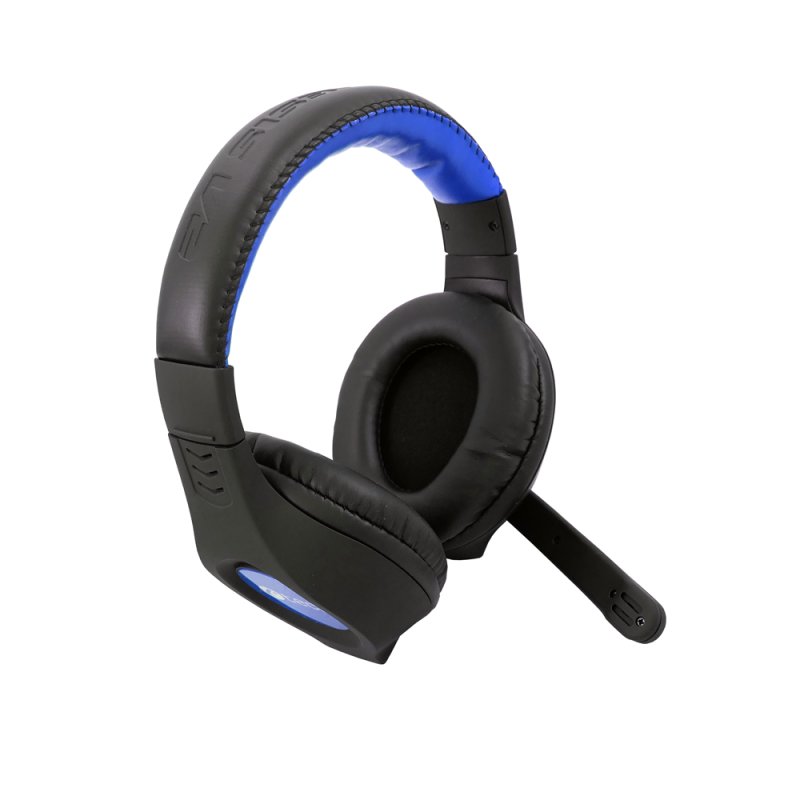 Herní sluchátka C-TECH Nemesis V2 (GHS-14B), černo-modrá - obrázek č. 2