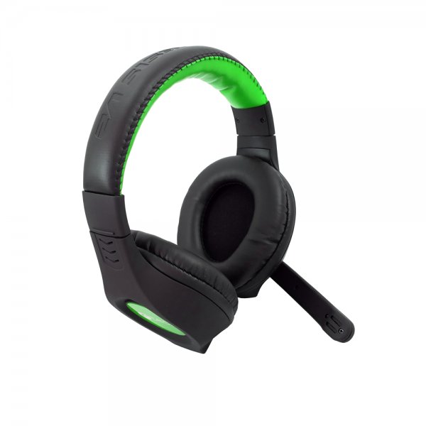 Herní sluchátka C-TECH Nemesis V2 (GHS-14G), černo-zelená - obrázek č. 2