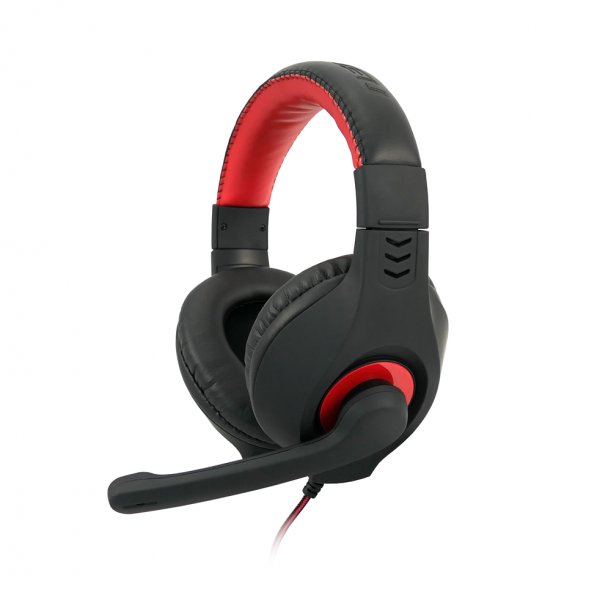 Herní sluchátka C-TECH Nemesis V2 (GHS-14R), černo-červená - obrázek produktu