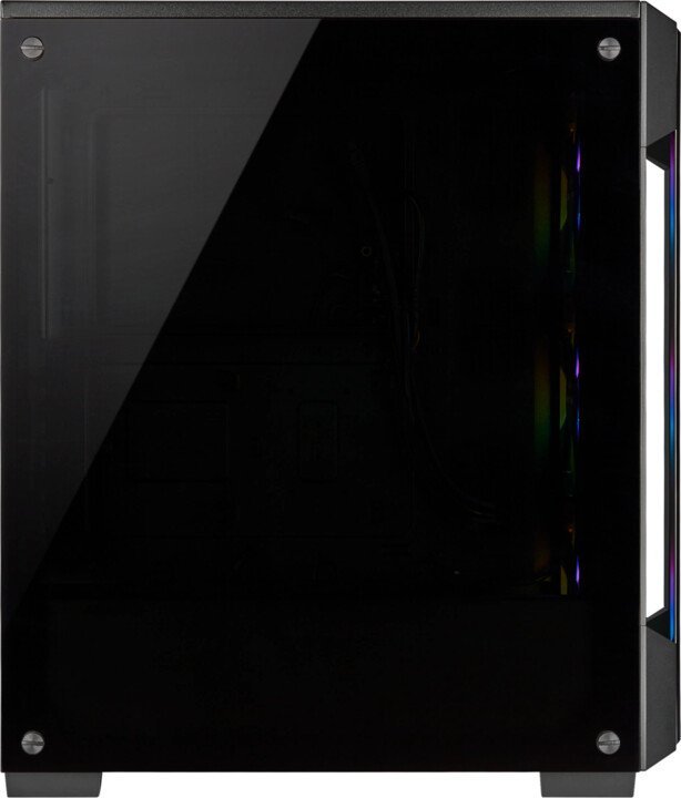 CORSAIR iCUE 220T RGB TG mid-tower, černá - obrázek č. 3