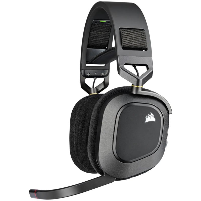 Corsair HS80 RGB Wireless / USB / USB / Bezdrát / Černá - obrázek produktu