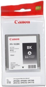 CANON INK PFI-102 BLACK iPF-500, 600, 700 - obrázek produktu